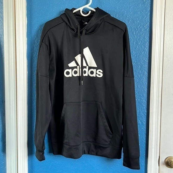 Adidas black jacket - Picture 1 of 4